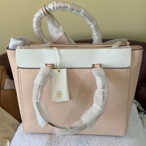 Tory Burch Robinson double zip tote